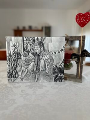 Προσωποποιημένο Καμβά με Χάραξη Φωτογραφίας