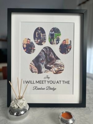 Προσωποποιημένη Κορνίζα Φωτογραφίας με Εκτύπωση