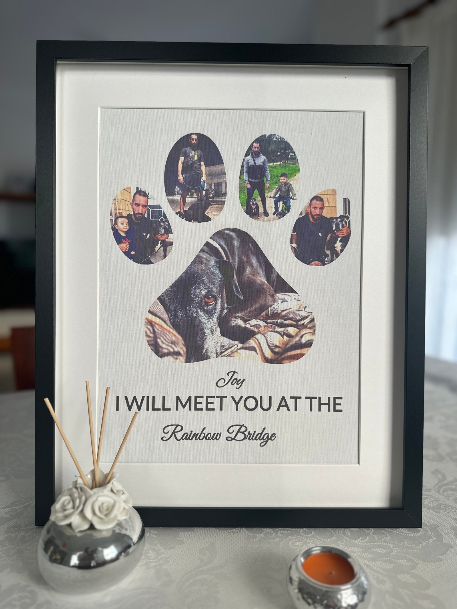 Προσωποποιημένη Κορνίζα Φωτογραφίας με Εκτύπωση