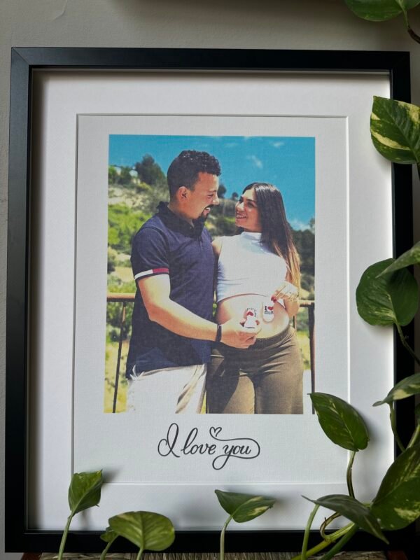 Προσωποποιημένη Κορνίζα Φωτογραφίας με Εκτύπωση