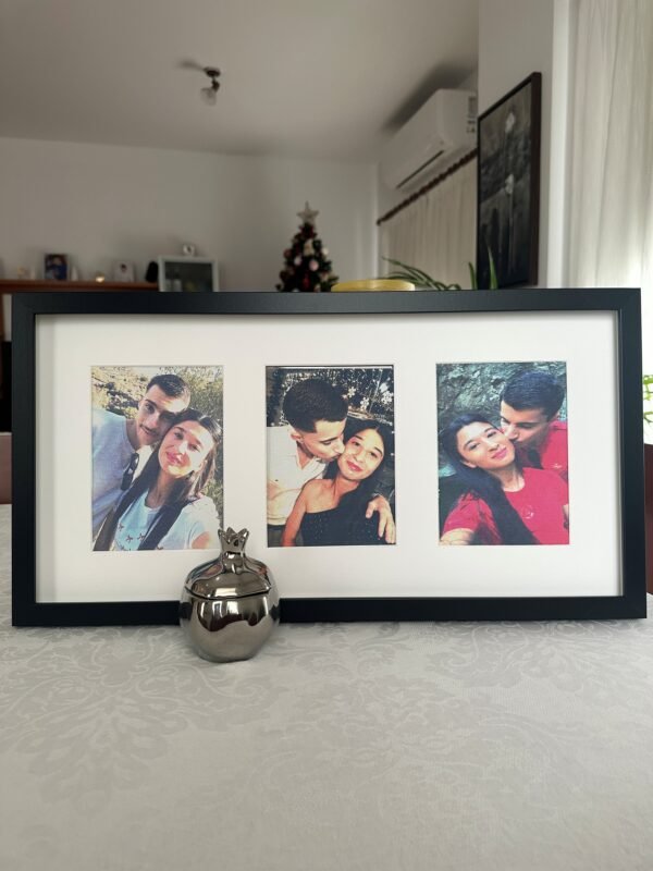 Προσωποποιημένη Κορνίζα Τριπλού Καμβά με Εκτύπωση